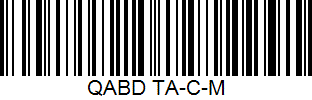 Barcode cho sản phẩm QABD Keep & Fly TA - 08